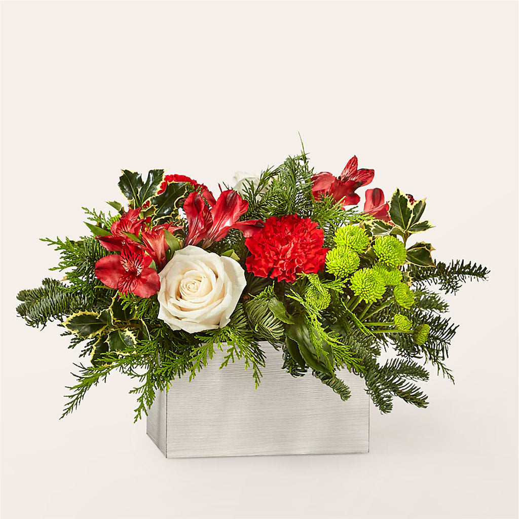 Snow What Fun Bouquet – Green Leaf, West Springfield MA