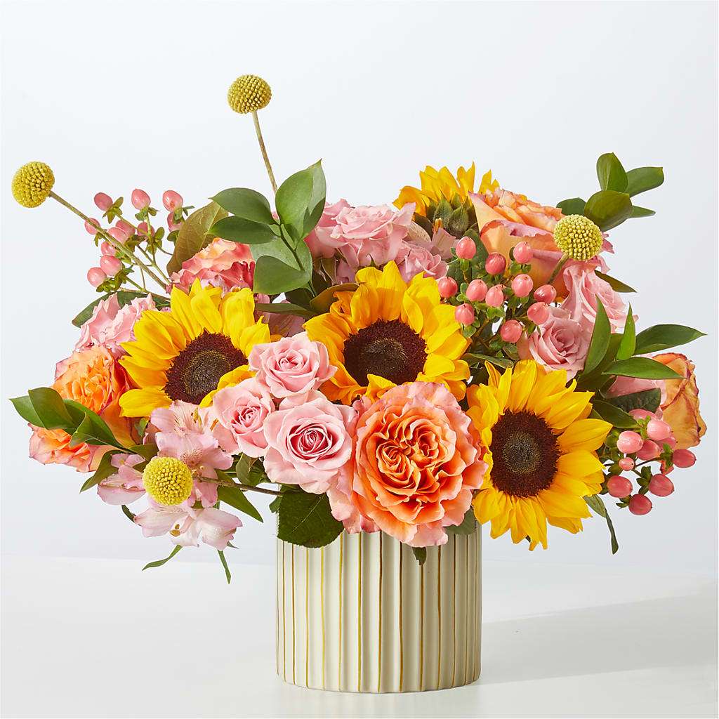 Sun's Out Bouquet – Green Leaf, West Springfield MA
