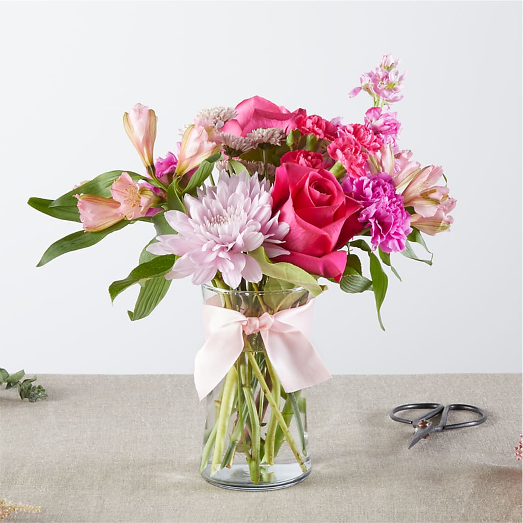 Pink Ribbon - A Florist Original – Green Leaf, West Springfield MA