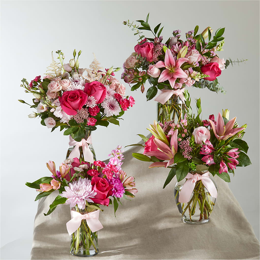 Pink Ribbon - A Florist Original – Green Leaf, West Springfield MA