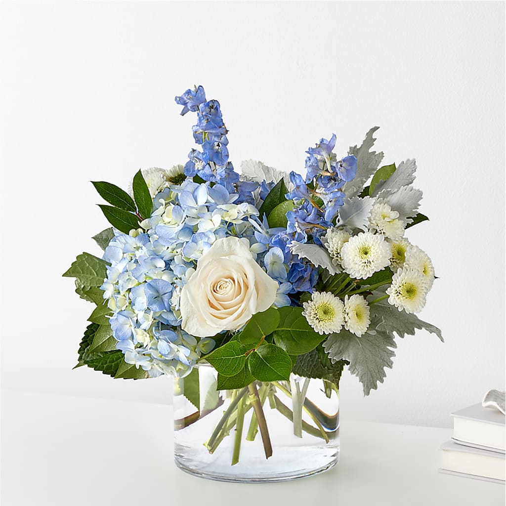 Clear Skies Bouquet – Green Leaf, West Springfield MA