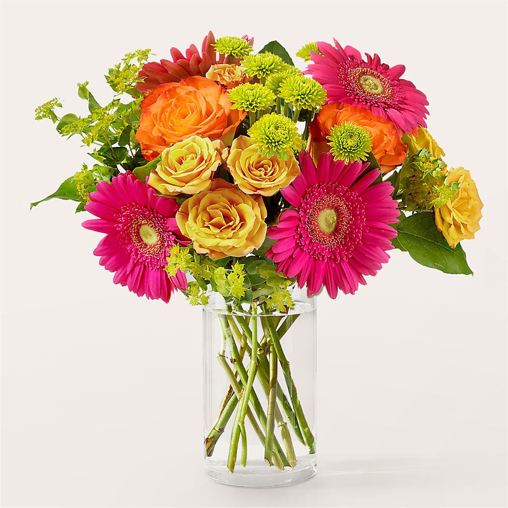 Zest for Life Bouquet – Green Leaf, West Springfield MA
