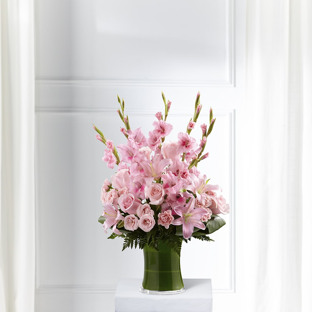 Lovely Tribute Bouquet – Green Leaf, West Springfield MA