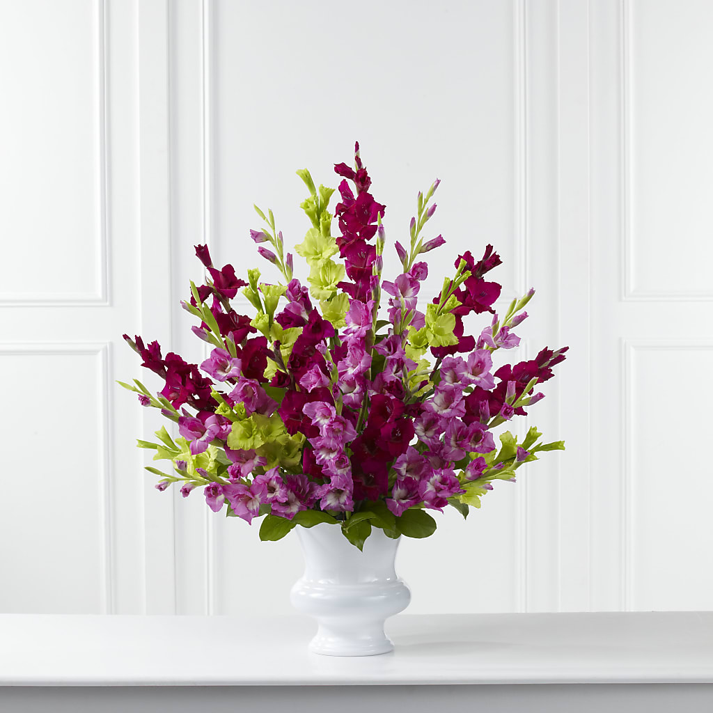 Solemn Offering Arrangement – Green Leaf, West Springfield MA