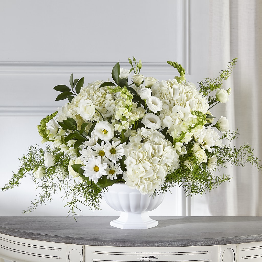 Love & Compassion Arrangement – Green Leaf, West Springfield MA