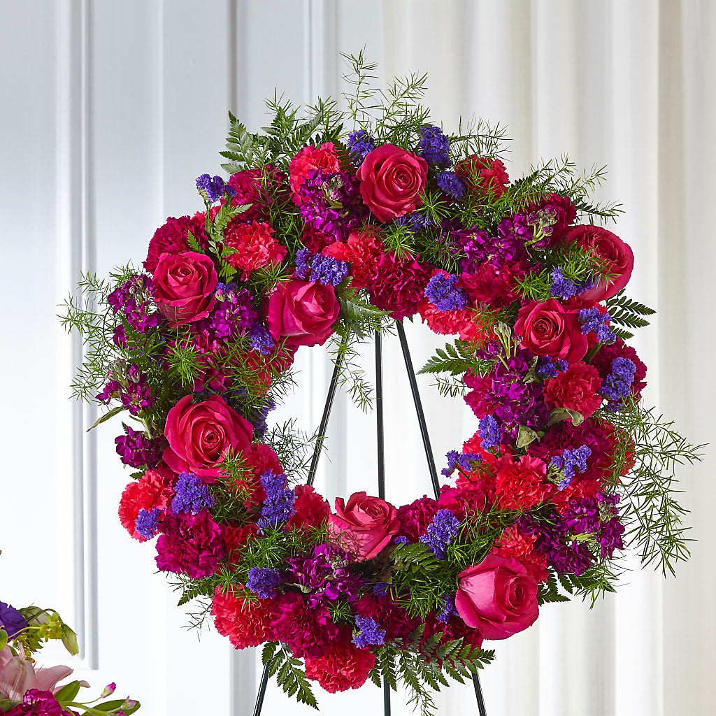 Calming Colors Wreath – Green Leaf, West Springfield MA