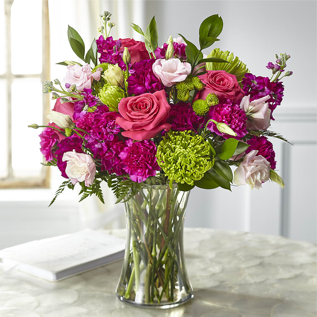 Everlasting Embrace Bouquet – Green Leaf, West Springfield MA