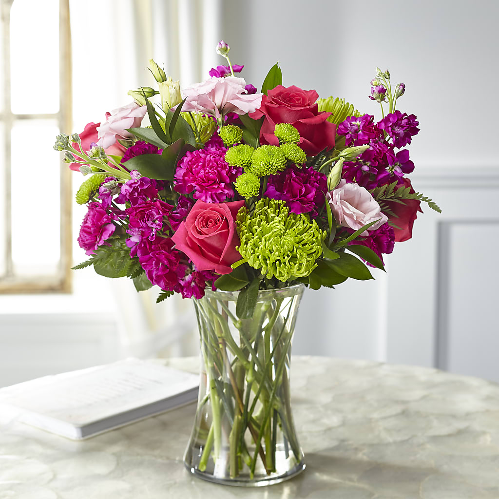 Everlasting Embrace Bouquet – Green Leaf, West Springfield MA