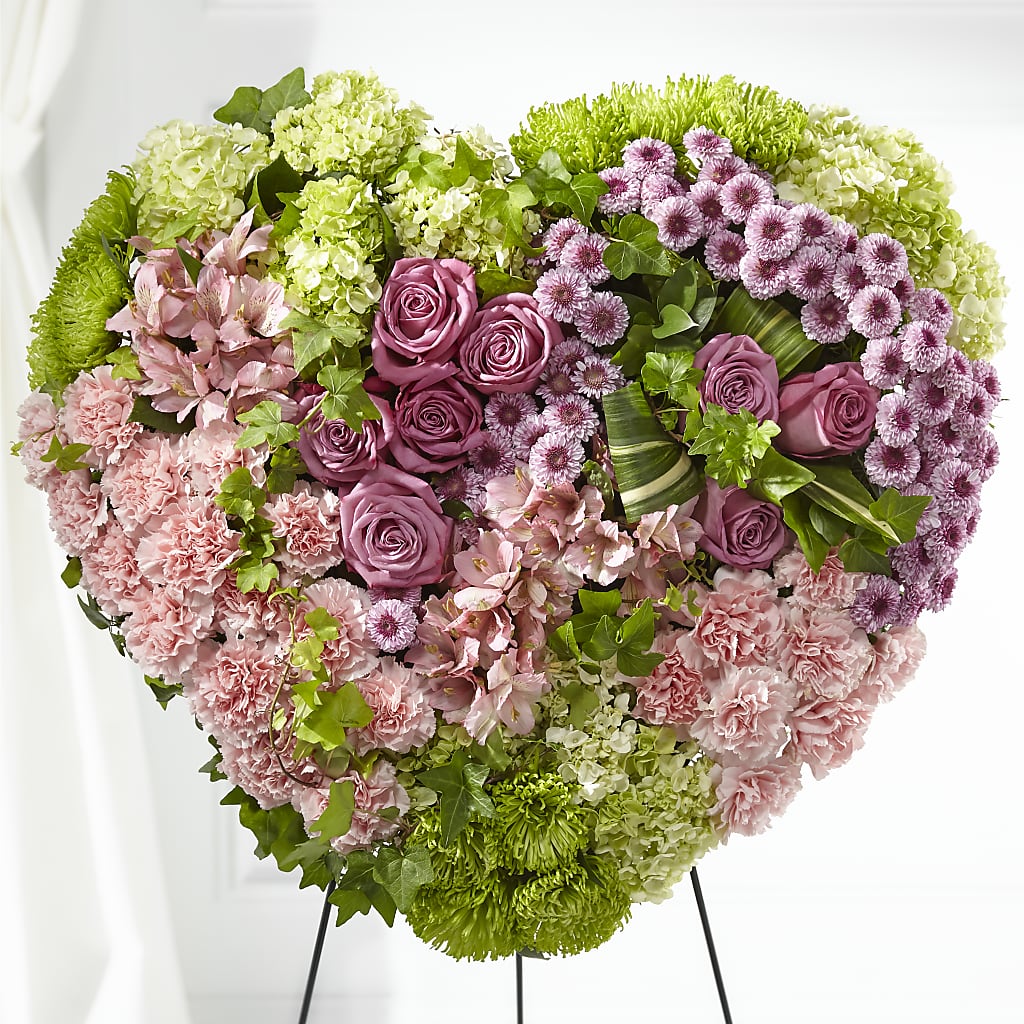Heartwarming Standing Heart – Green Leaf, West Springfield MA