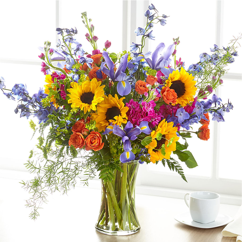 Rays of Life Bouquet – Green Leaf, West Springfield MA