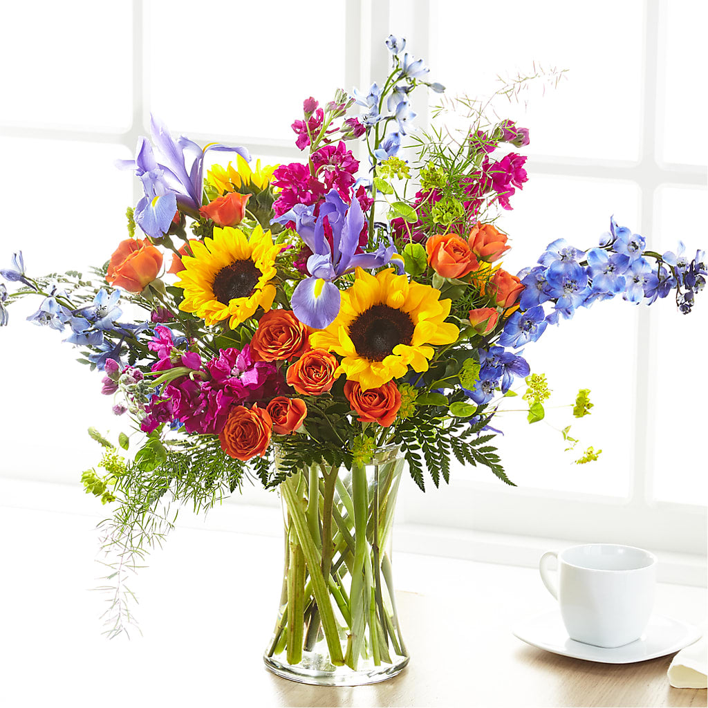 Rays of Life Bouquet – Green Leaf, West Springfield MA