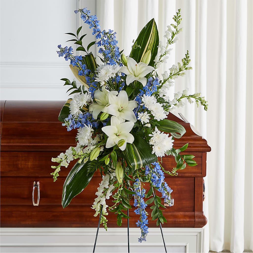 Eternal Impressions Standing Spray – Green Leaf, West Springfield MA