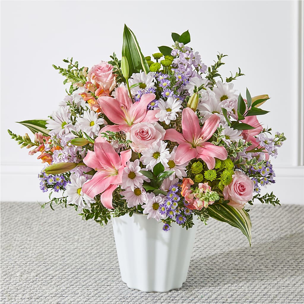 Abundant Compassion Floor Basket – Green Leaf, West Springfield MA