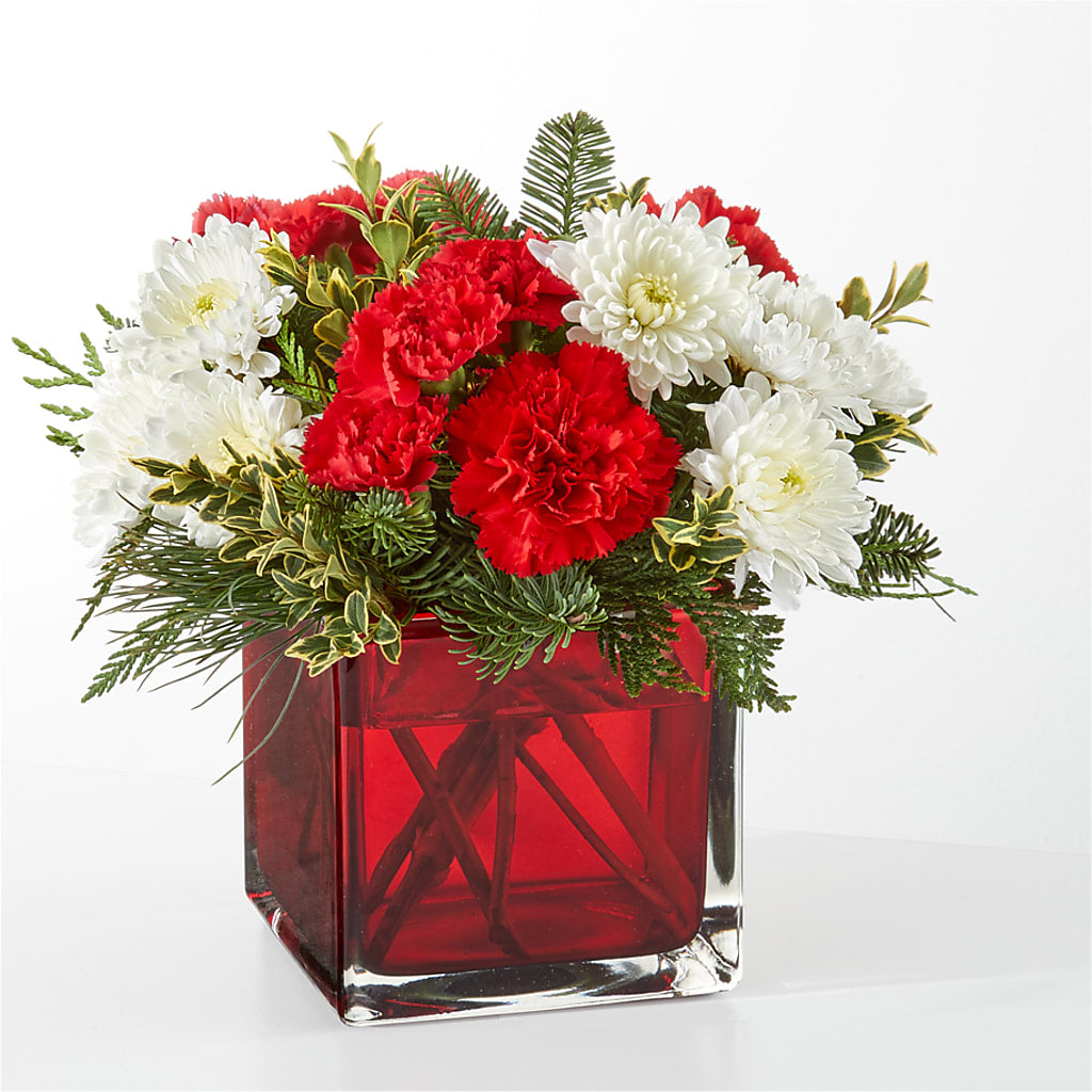 Christmas Market Bouquet – Green Leaf, West Springfield MA