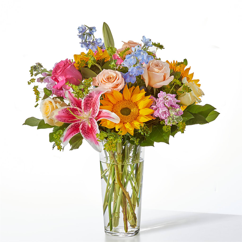 Dreamy Meadows Bouquet – Green Leaf, West Springfield MA