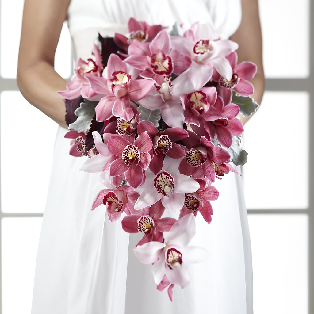 Pink Mink Bouquet – Green Leaf, West Springfield MA