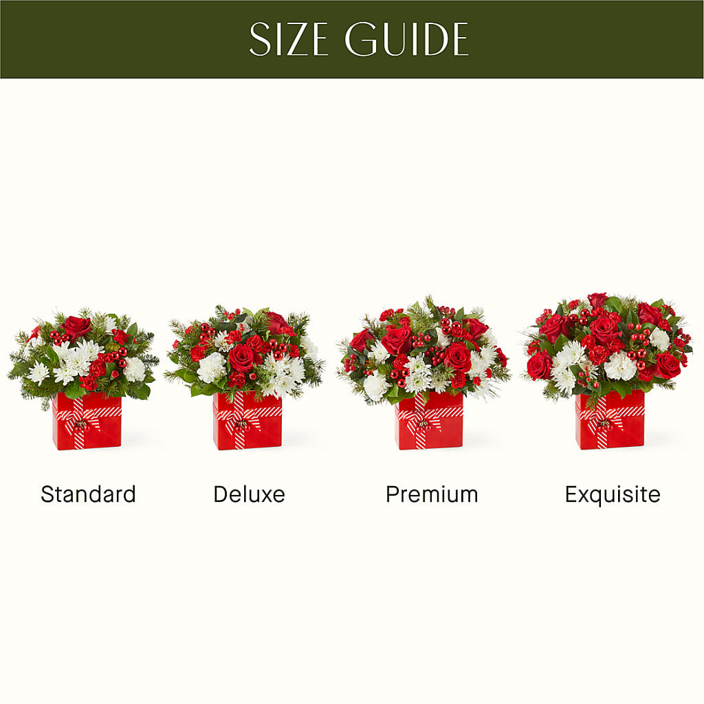 Presents Under the Tree Bouquet –  Green Leaf, West Springfield MA