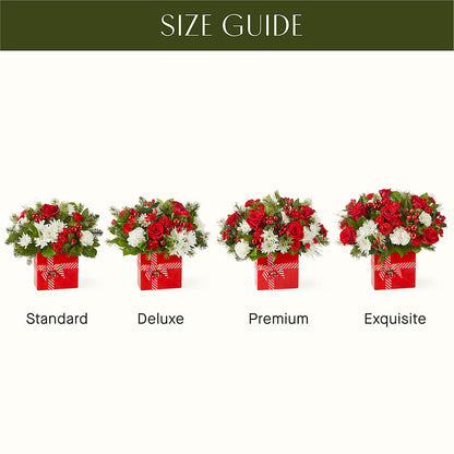 Presents Under the Tree Bouquet –  Green Leaf, West Springfield MA