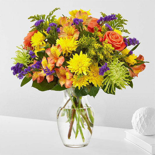 Marmalade Skies Bouquet –  Green Leaf, West Springfield MA
