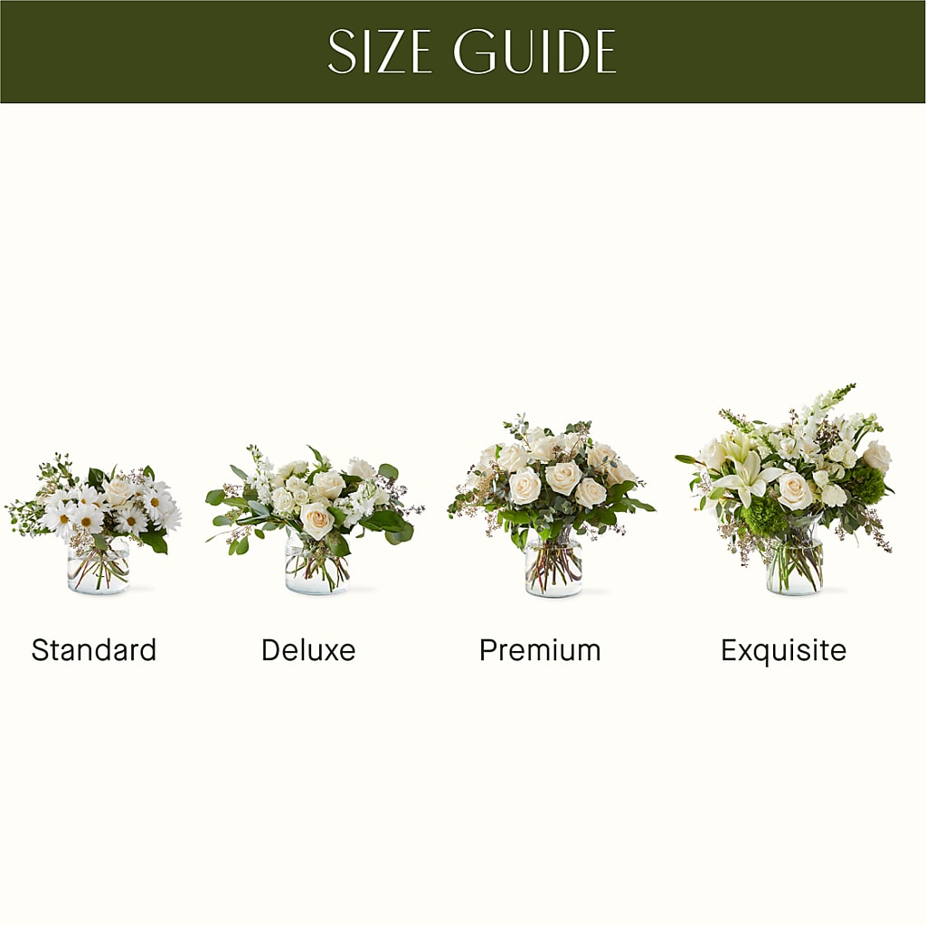 Fresh Linen Bouquet –  Green Leaf, West Springfield MA