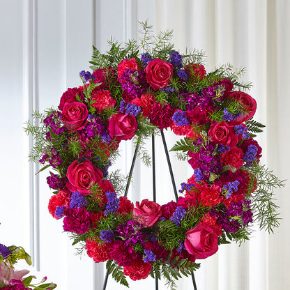 Calming Colors Wreath –  Green Leaf, West Springfield MA