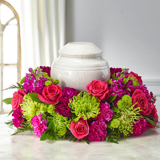 Hopeful Blessings Cremation Adornment –  Green Leaf, West Springfield MA