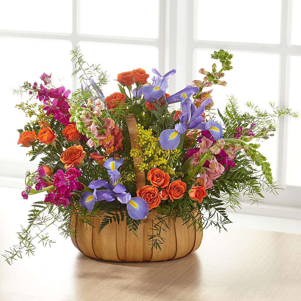 Garden of Life Basket –  Green Leaf, West Springfield MA