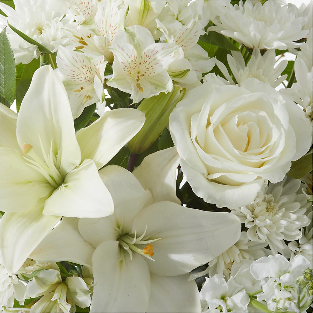 Peaceful Reflections Arrangement –  Green Leaf, West Springfield MA