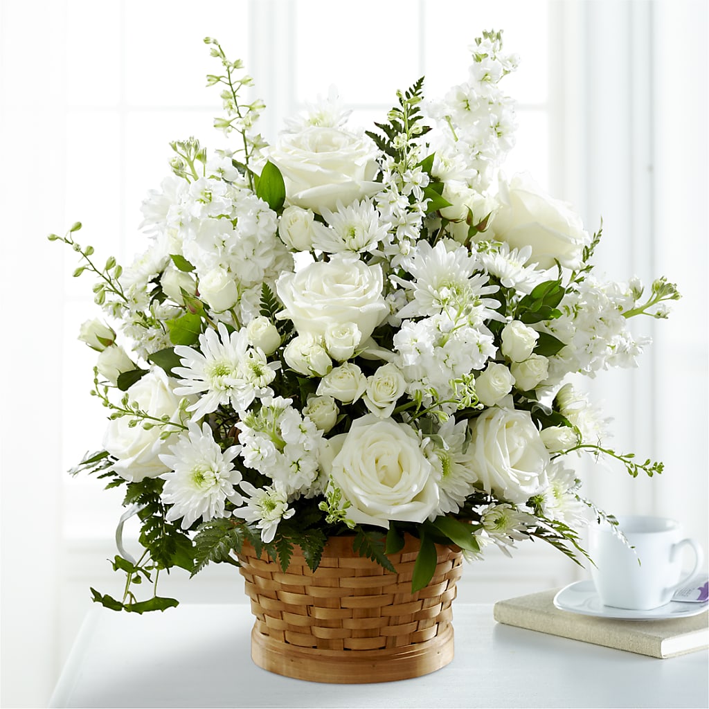 Heartfelt Condolences Arrangement –  Green Leaf, West Springfield MA
