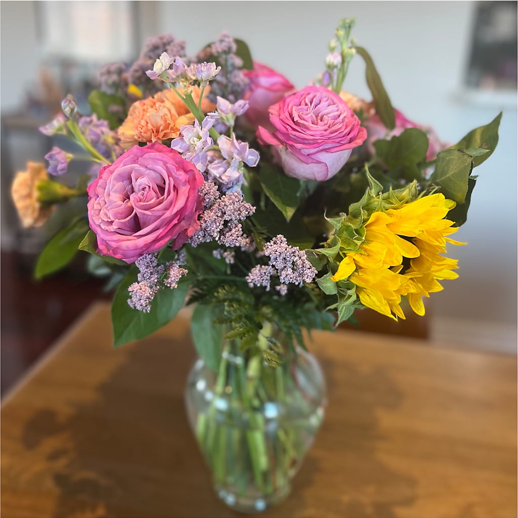 Yellow Brick Road Bouquet –  Green Leaf, West Springfield MA