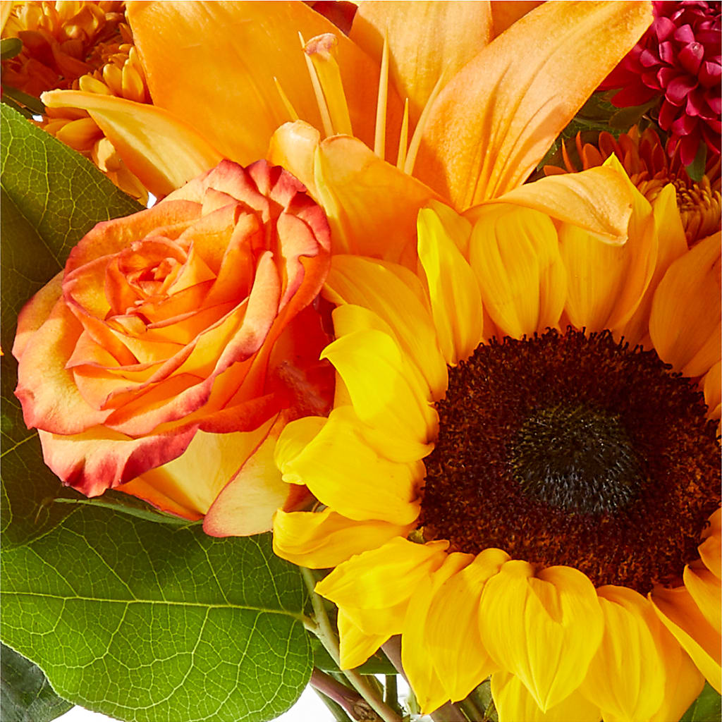 Fall Day Bouquet –  Green Leaf, West Springfield MA