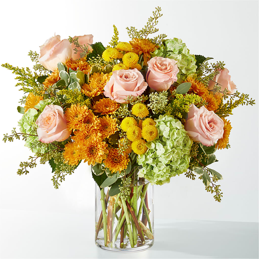 Fall Foliage Bouquet –  Green Leaf, West Springfield MA