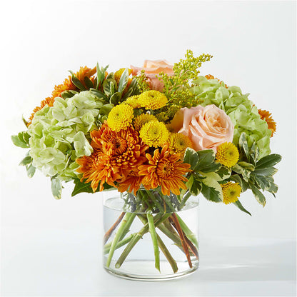 Fall Foliage Bouquet –  Green Leaf, West Springfield MA