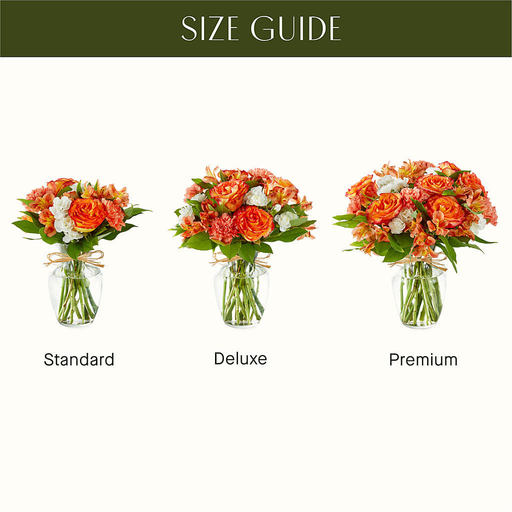 Apricot Glow Bouquet –  Green Leaf, West Springfield MA