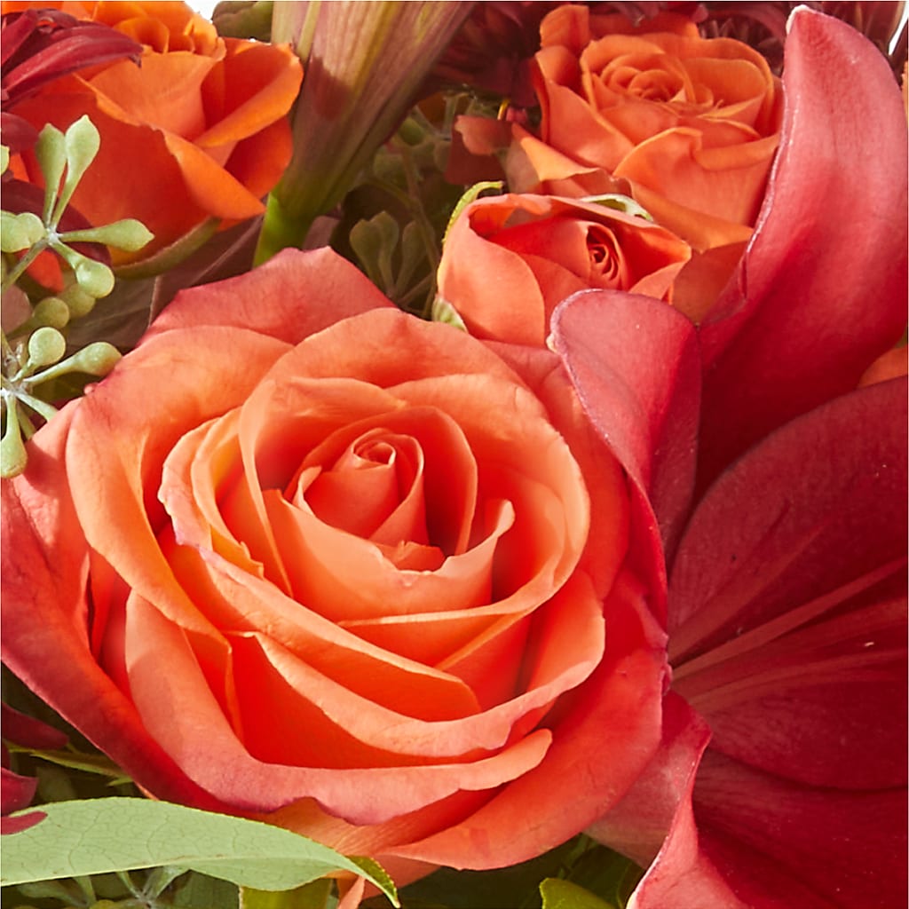 Crimson Leaves Bouquet –  Green Leaf, West Springfield MA