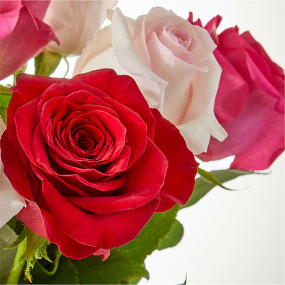 Charming Rose Bouquet –  Green Leaf, West Springfield MA
