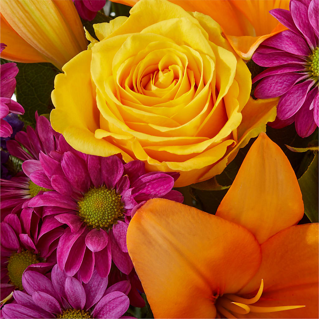 Colorful Visions Bouquet –  Green Leaf, West Springfield MA
