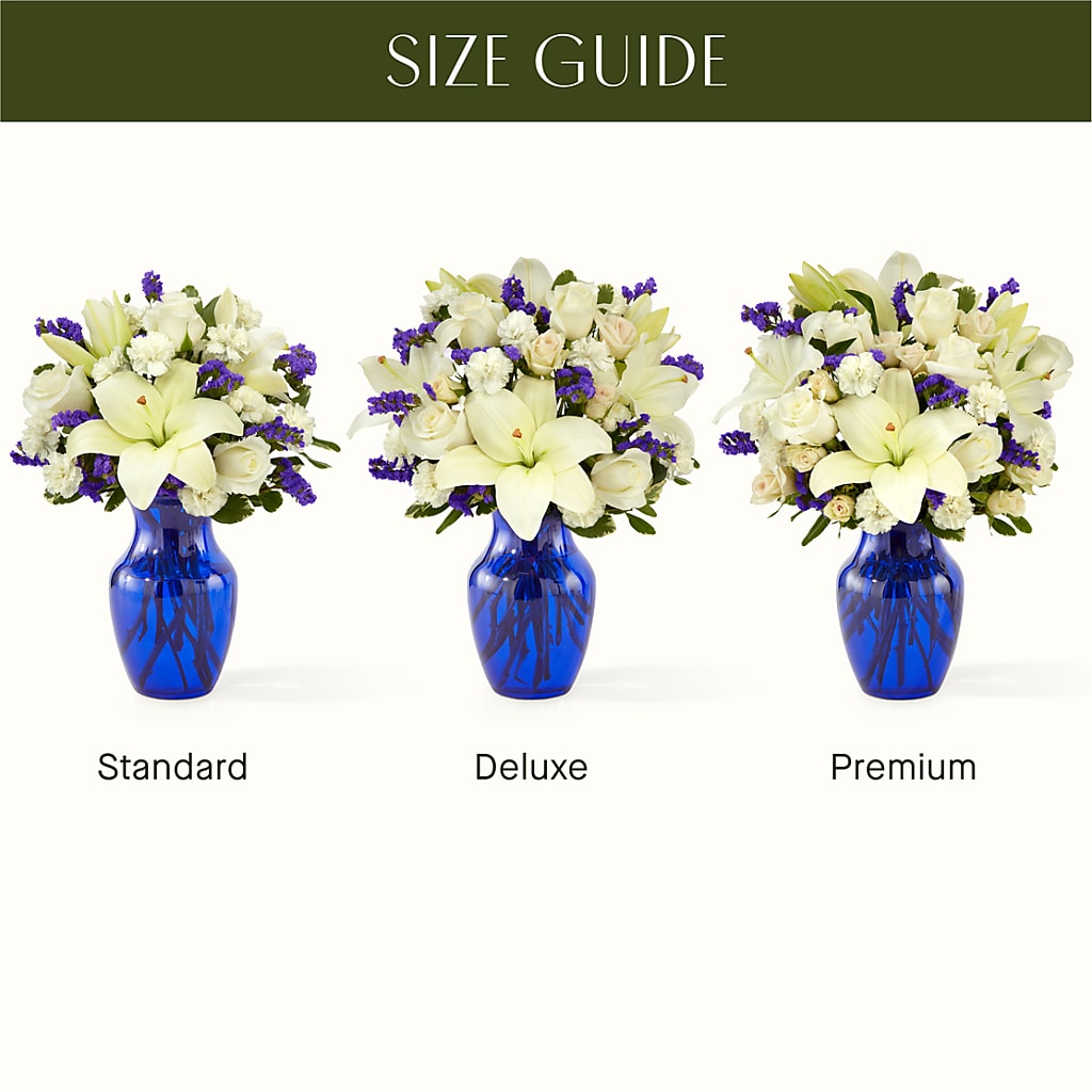 Sapphire Rush Bouquet –  Green Leaf, West Springfield MA
