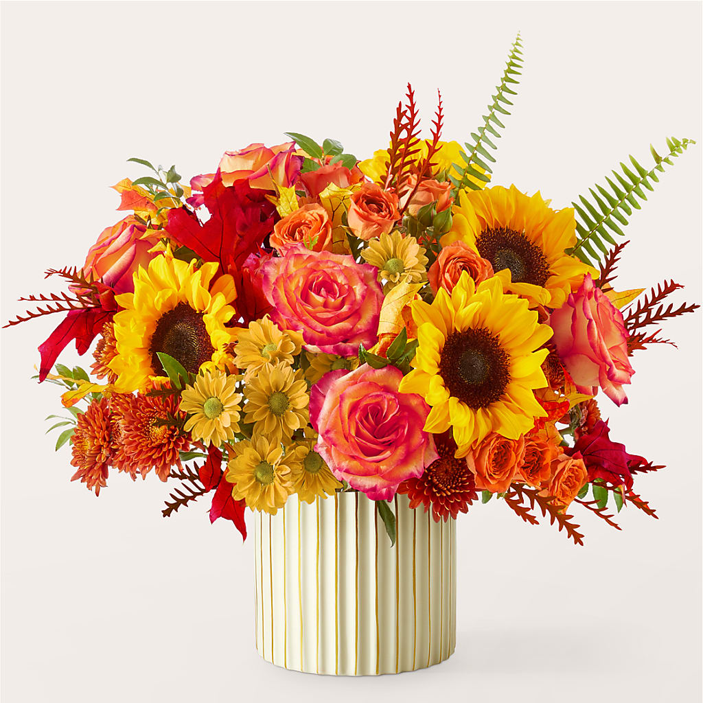 Fall Campfire Bouquet –  Green Leaf, West Springfield MA