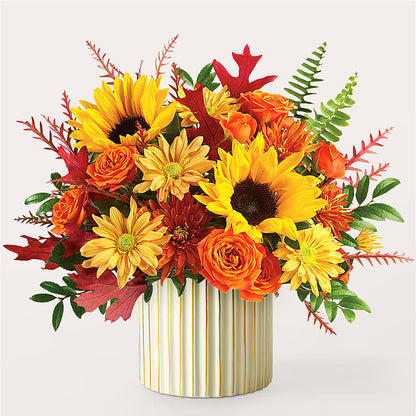 Fall Campfire Bouquet –  Green Leaf, West Springfield MA