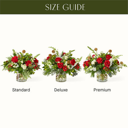 Deck the Halls Bouquet –  Green Leaf, West Springfield MA