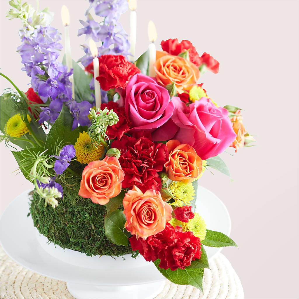 Best Year Yet Floral Cake –  Green Leaf, West Springfield MA