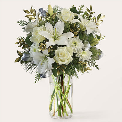 Wintry Mix Bouquet –  Green Leaf, West Springfield MA