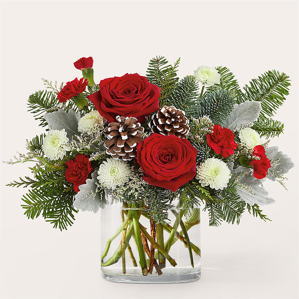 Yule Cheer Bouquet –  Green Leaf, West Springfield MA