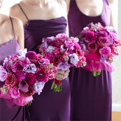 Bridesmaid's Garden Bouquet –  Green Leaf, West Springfield MA