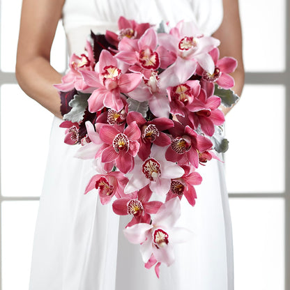 Pink Mink Bouquet –  Green Leaf, West Springfield MA