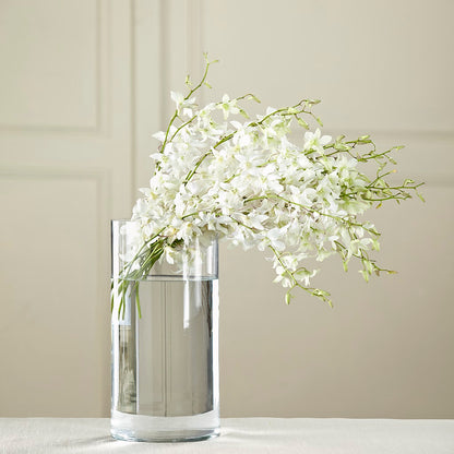White Dendrobium Bouquet –  Green Leaf, West Springfield MA